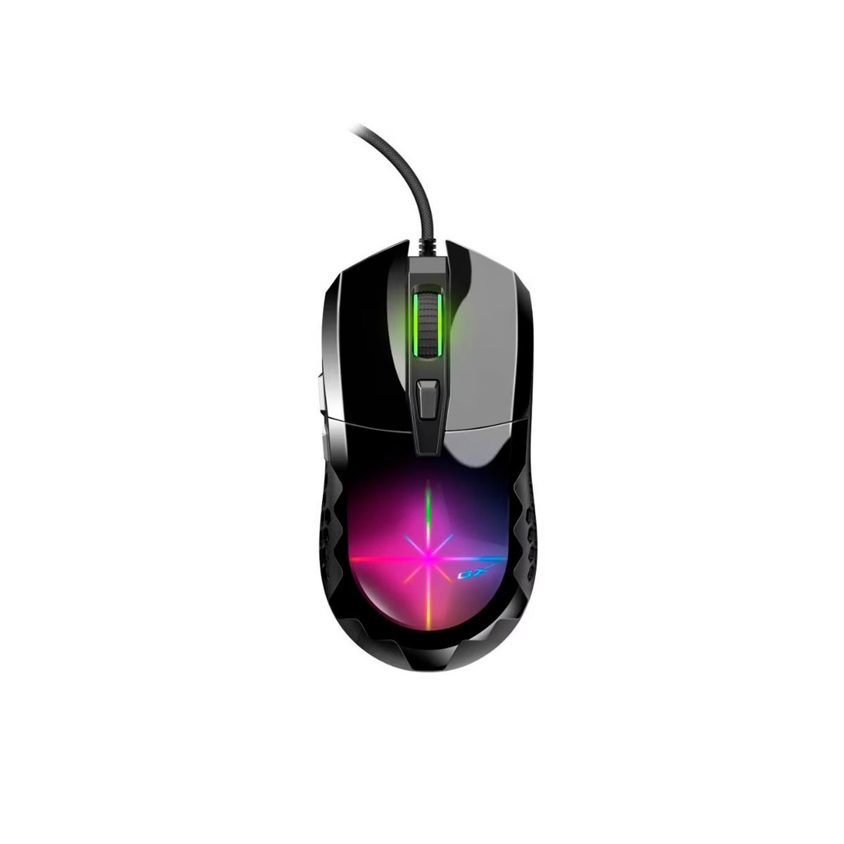 GENIUS - Mouse Genius Gx Scorpion M715 800-7200 Dpi+Memoria Rgb Black