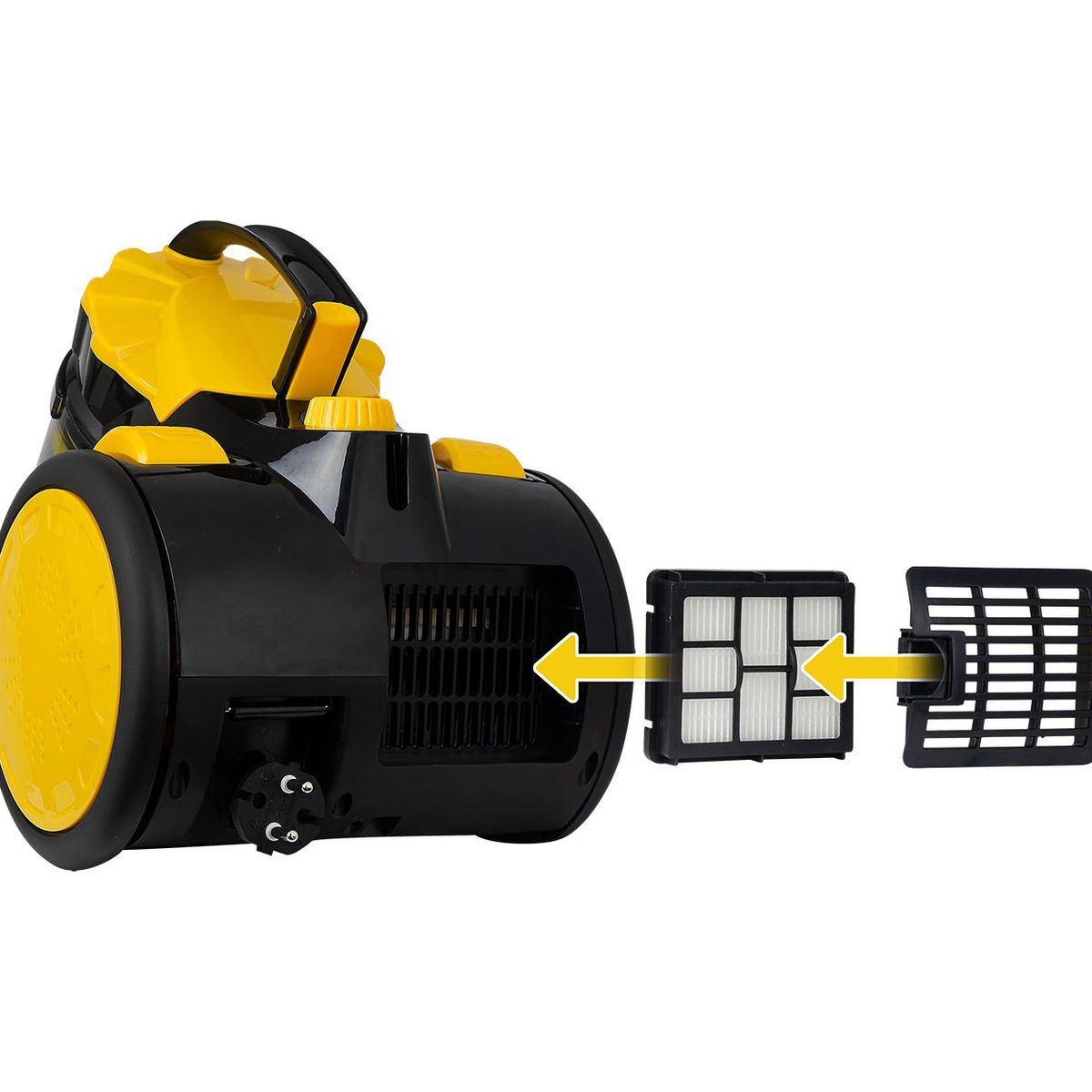 IMACO - Aspiradora Imaco IA1522 Diseño de bajo ruido