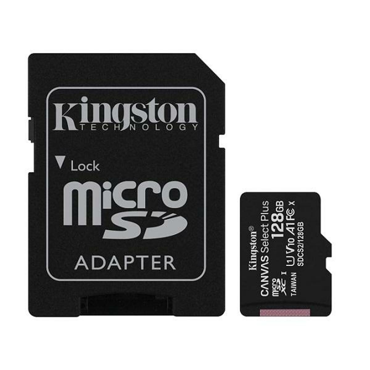 KINGSTON - Memoria micro-SD Kingston Canvas Select Plus 128GB