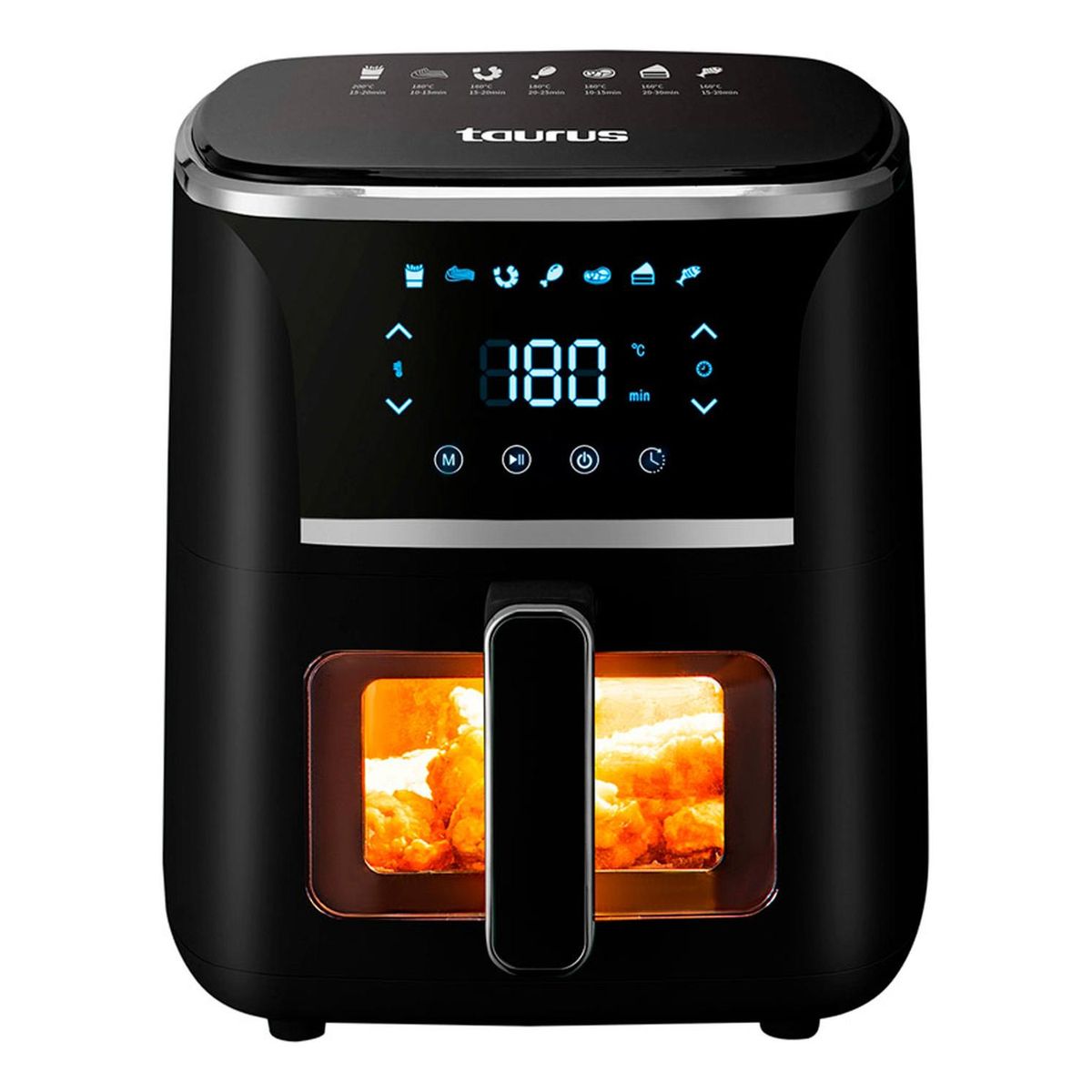 TAURUS - Freidora de Aire Taurus Silver Fryer 5L 1400W