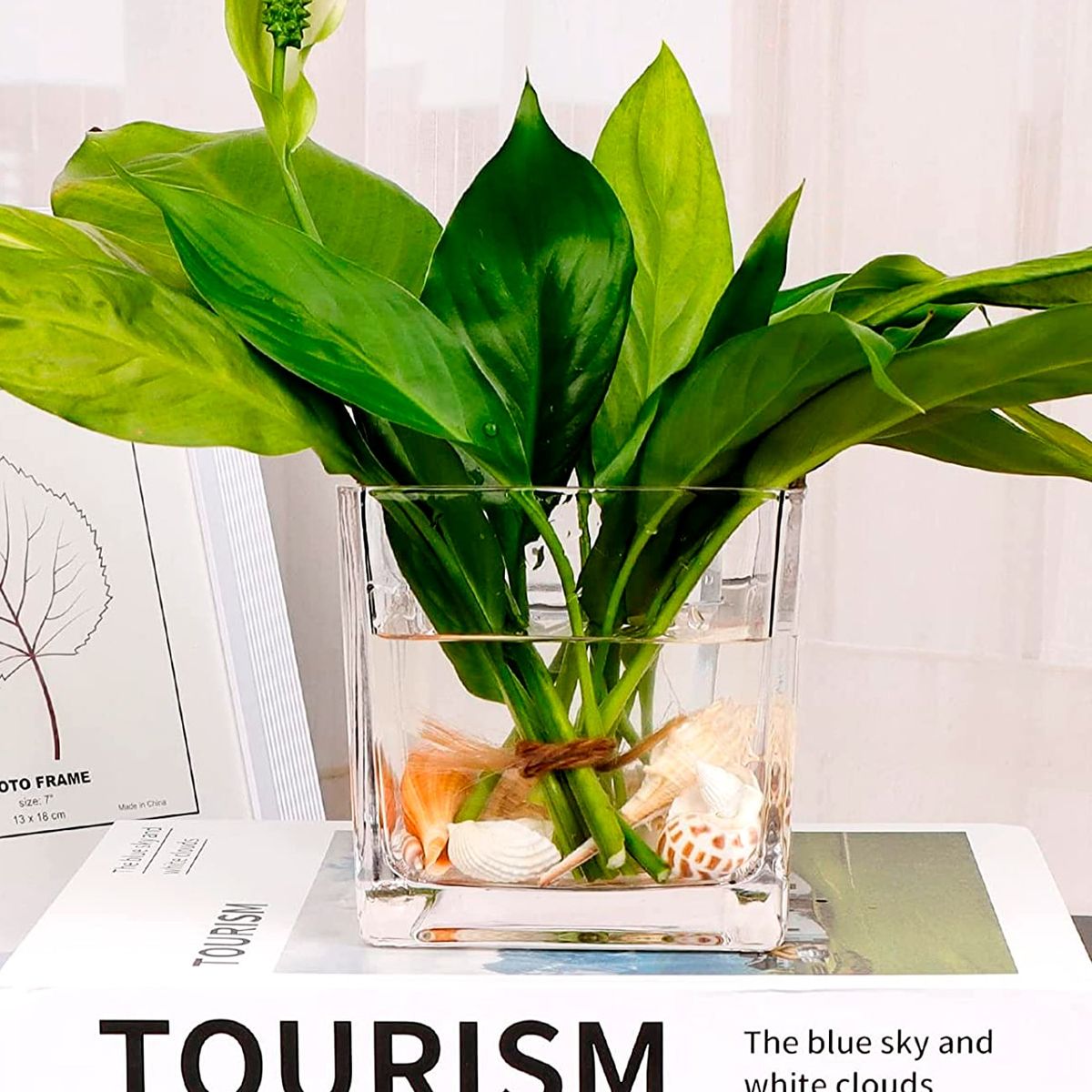 LIBBEY - Portavela en Forma de Cubo 12.7 cm.