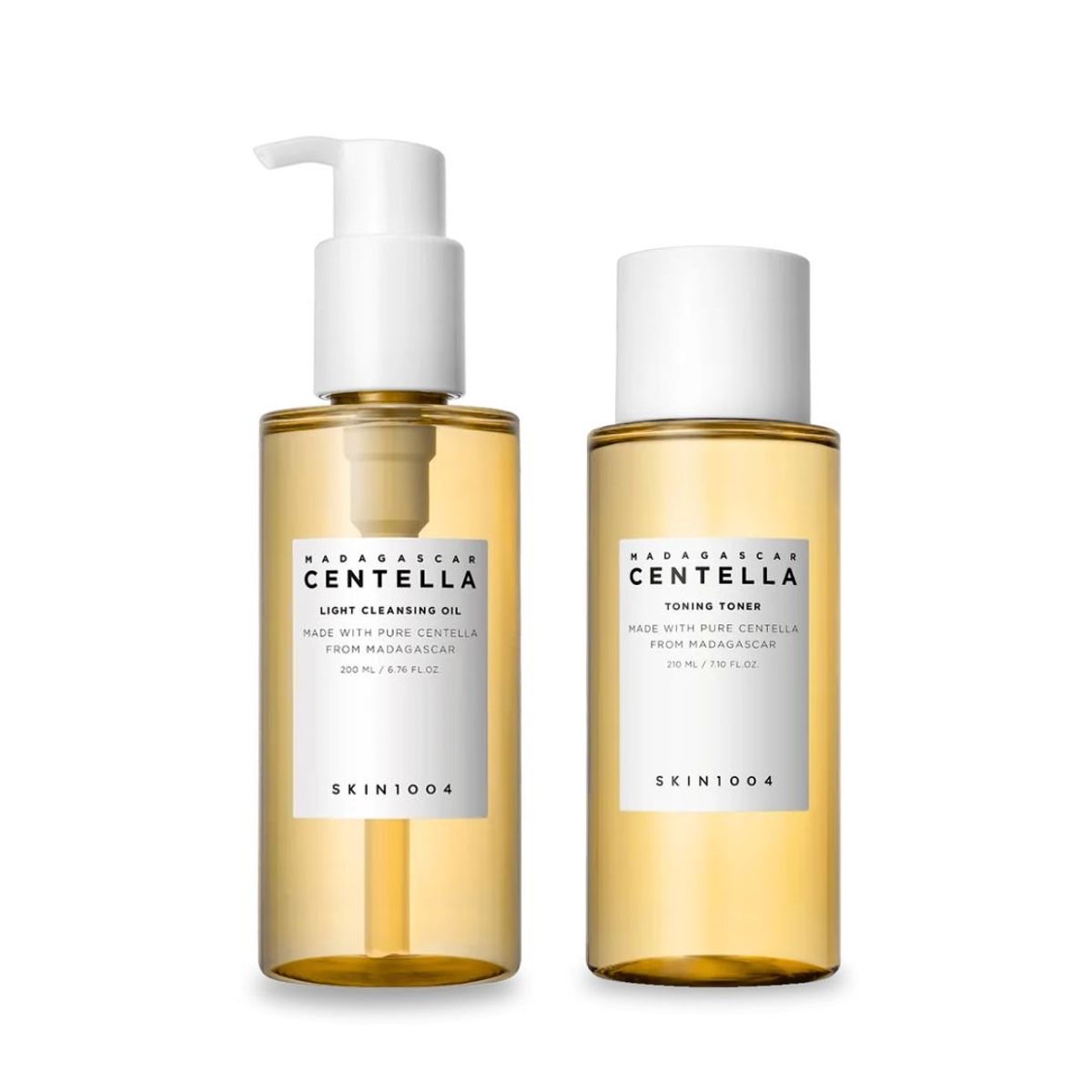 SKIN1004 - Madagascar Centella Light Cleansing Oil + Toning Toner Skin1004 Pack
