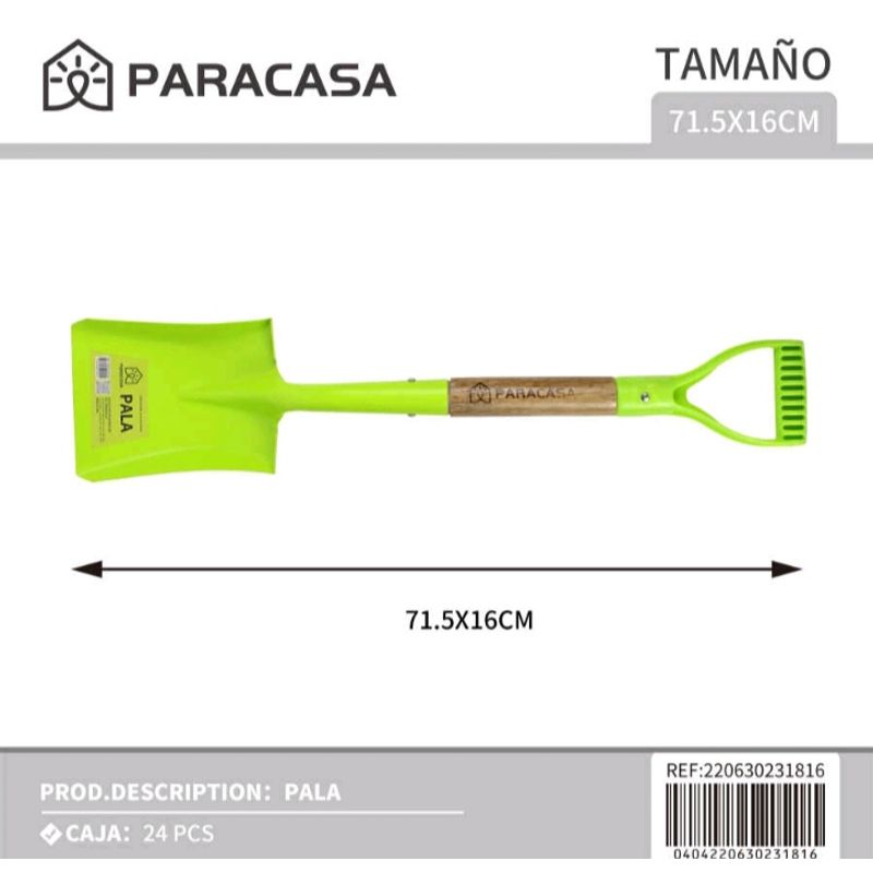 GENERICO - PALA  PEQUEÑA CUADRADA PARACASAMAX