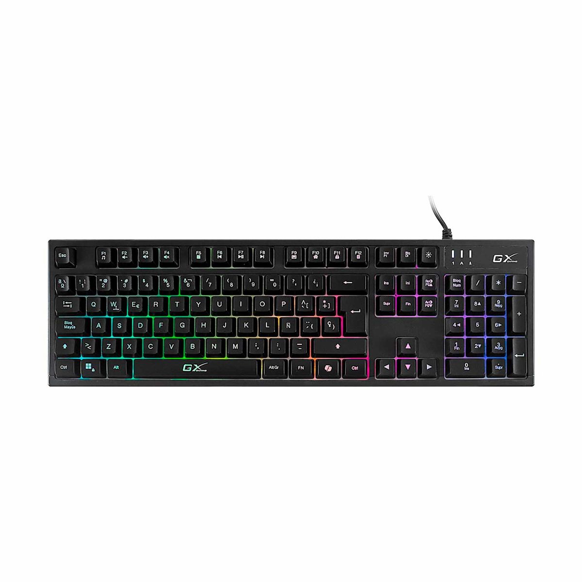 GENIUS - Teclado Genius GX Scorpion K7 Gaming Rgb Macro Usb Sp Black