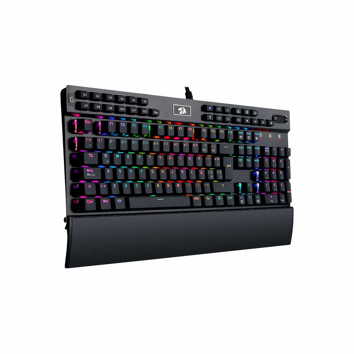 REDRAGON - Teclado Gamer Redragon Yama K550 Spanish-Sps Purple Switch Black