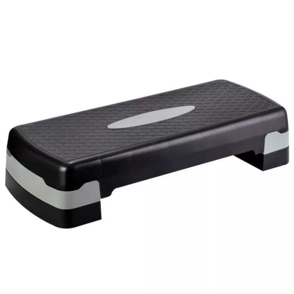 WINNER - Step Importado 2 Niveles Gimnasio Negro/Gris