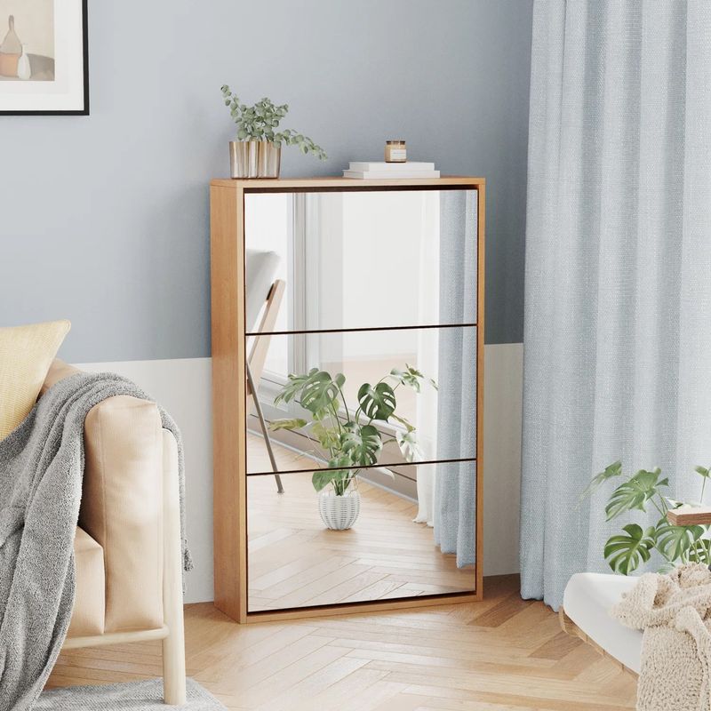 VENTITAS HOME - Zapatera Moderna Pámela Ventitas Home Color Haya