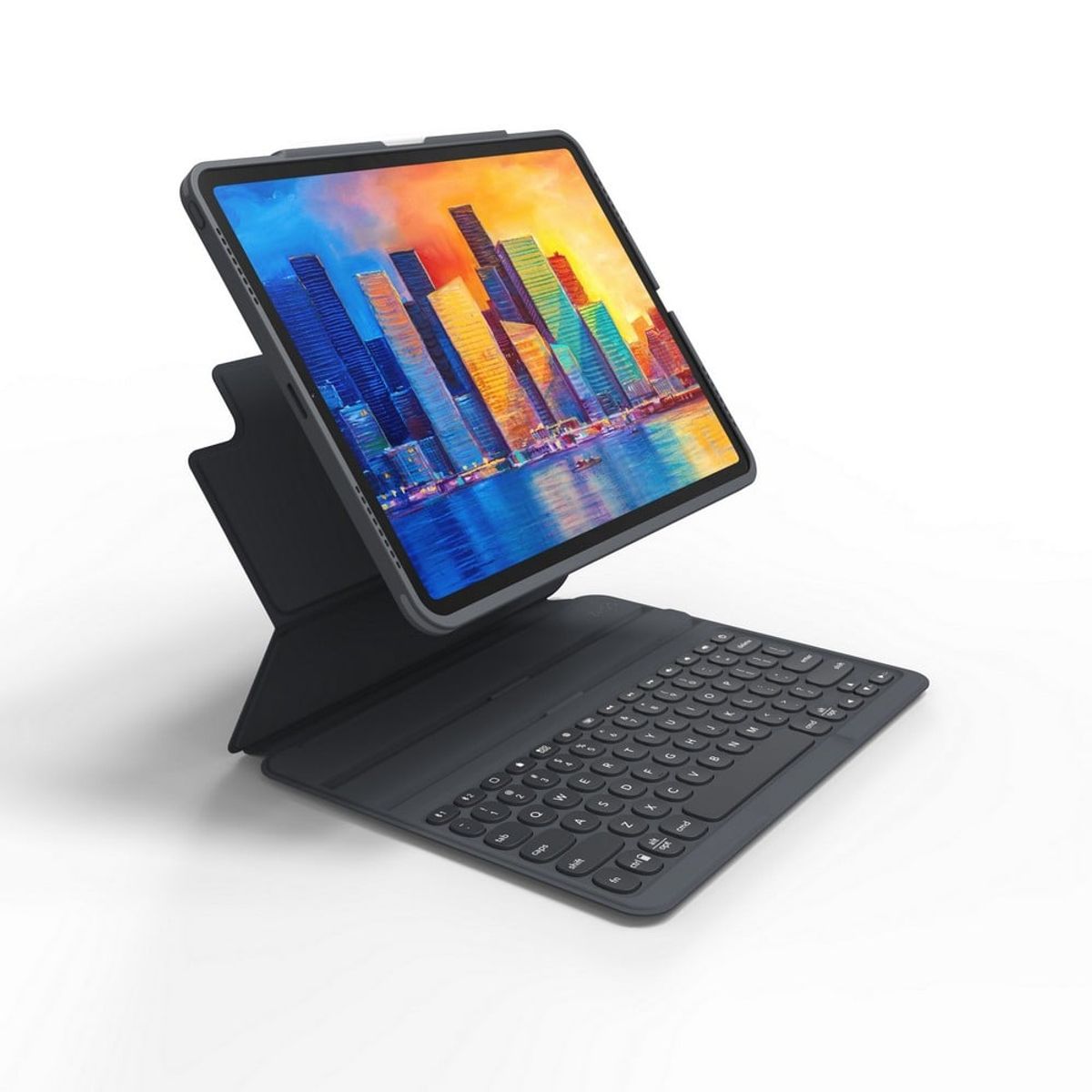 ZAGG - Teclado y Case ZAGG Pro Keys iPad Pro 12,9 3 a 6a Gen y iPad Air 13 M2