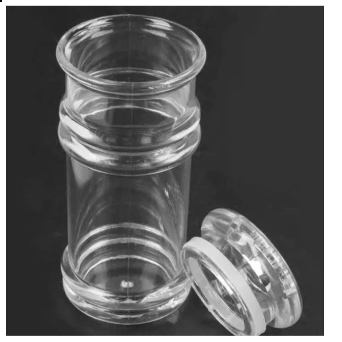 GENERICO - Salero Acrilico Especiero Condimentero Multifuncional pack x3