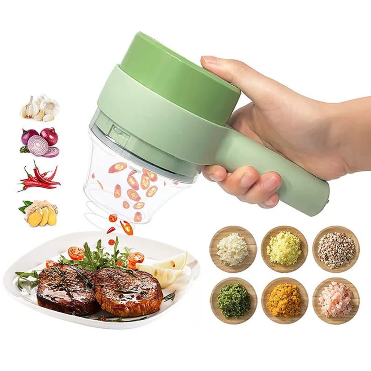 OEM - Picador de Verduras Automático Multifuncional