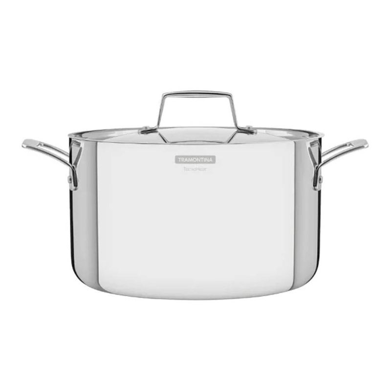 TRAMONTINA - Cacerola TRAMONTINA ace inox24cm cTapa Alta