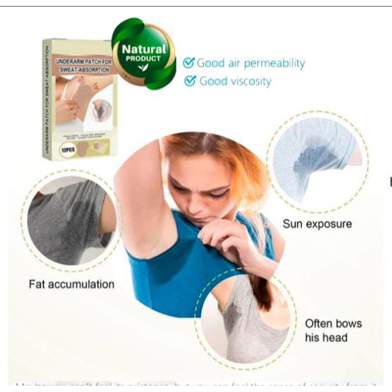 GENERICO - Almohadillas invisibles absorbentes para el Sudor de las Axilas