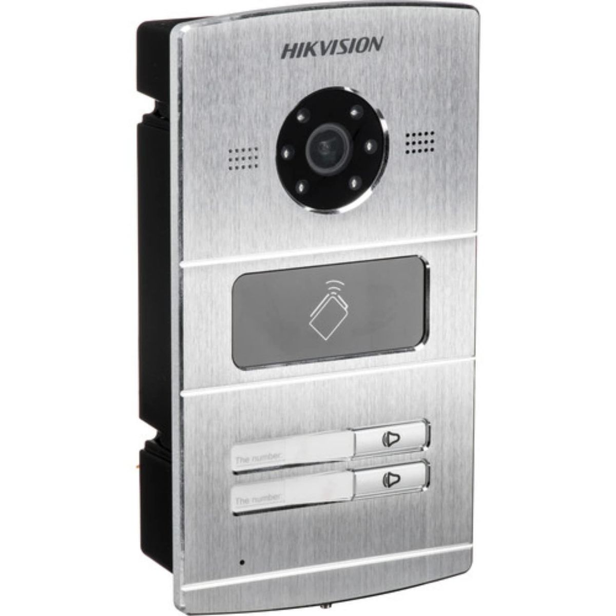 HIKVISION - Hikvision Video Intercomunicador Puerta 2 canales IP65 - DS-KV8202-IM