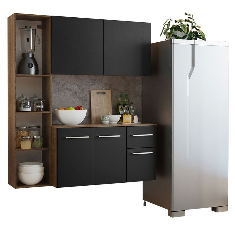 MADESA - Mueble de Cocina Compacta Elevada Easy 120 cm - Con Encimera