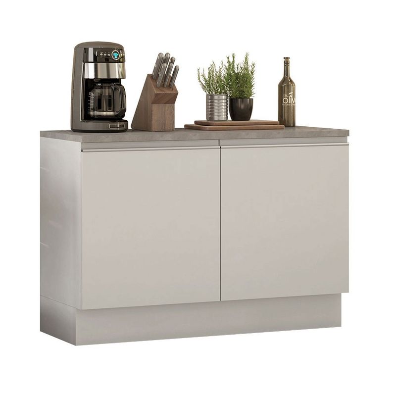 MADESA - Mueble de Cocina Glamy 120 cm - Mostrador para Lavadero con Encimera
