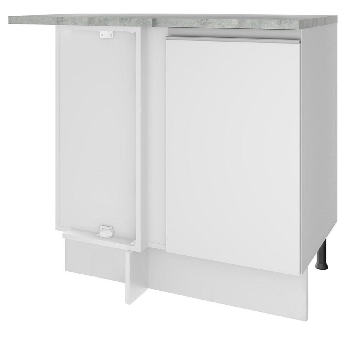 MADESA - Mueble de Cocina Glamy - Mostrador de Esquina 1 Puerta