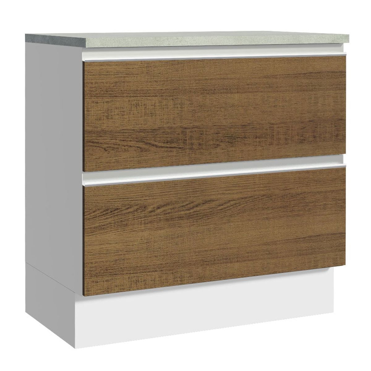 MADESA - Mueble de Cocina Glamy 80 cm 2 Cajones