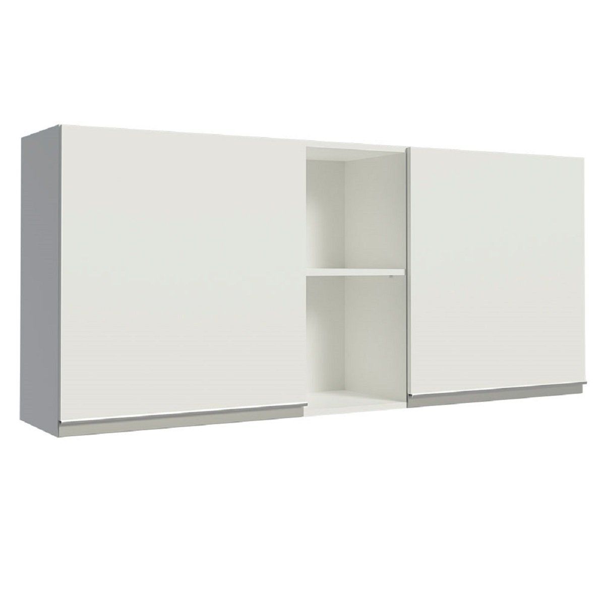 MADESA - Alacena de Cocina Glamy 150 cm 2 Puertas 2 Nichos Centrales