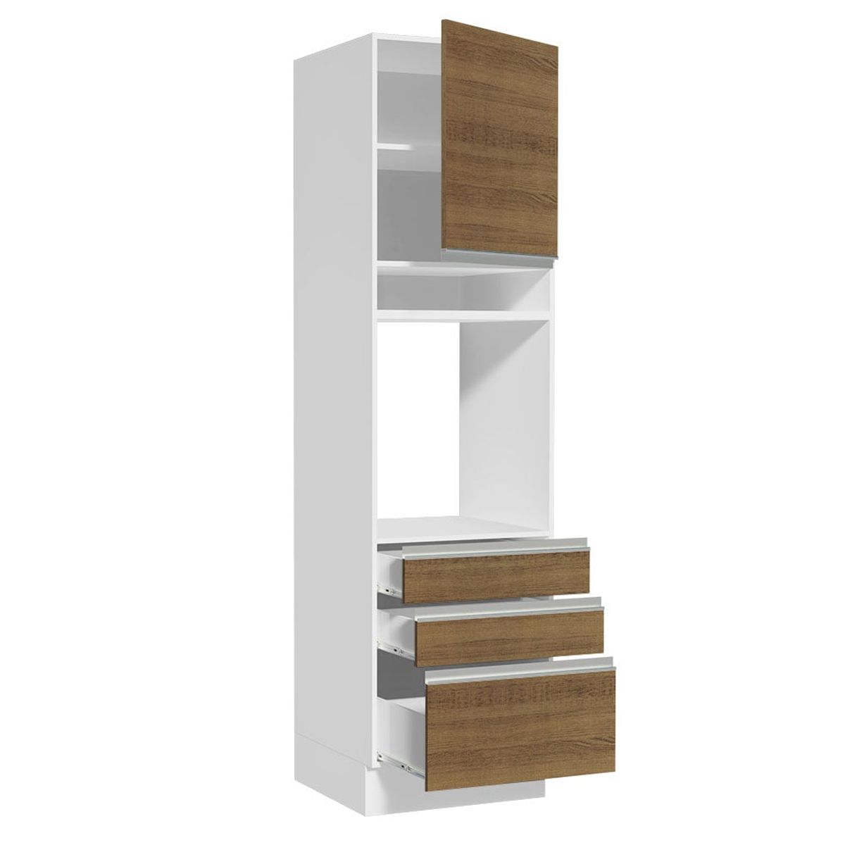 MADESA - Mueble de Cocina Glamy - Torre para Hornos 60 cm