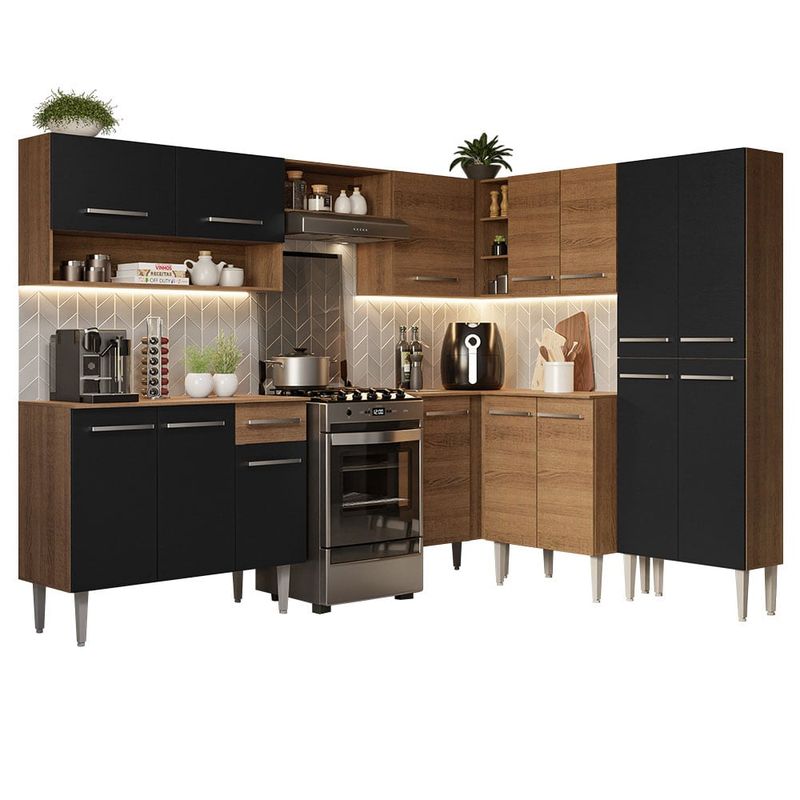 MADESA - Mueble de Cocina Integral de Esquina Emilly 417 cm 02