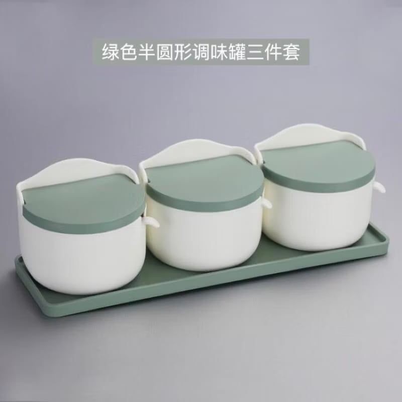 GENERICO - Set de condimenteros de 3 pcs