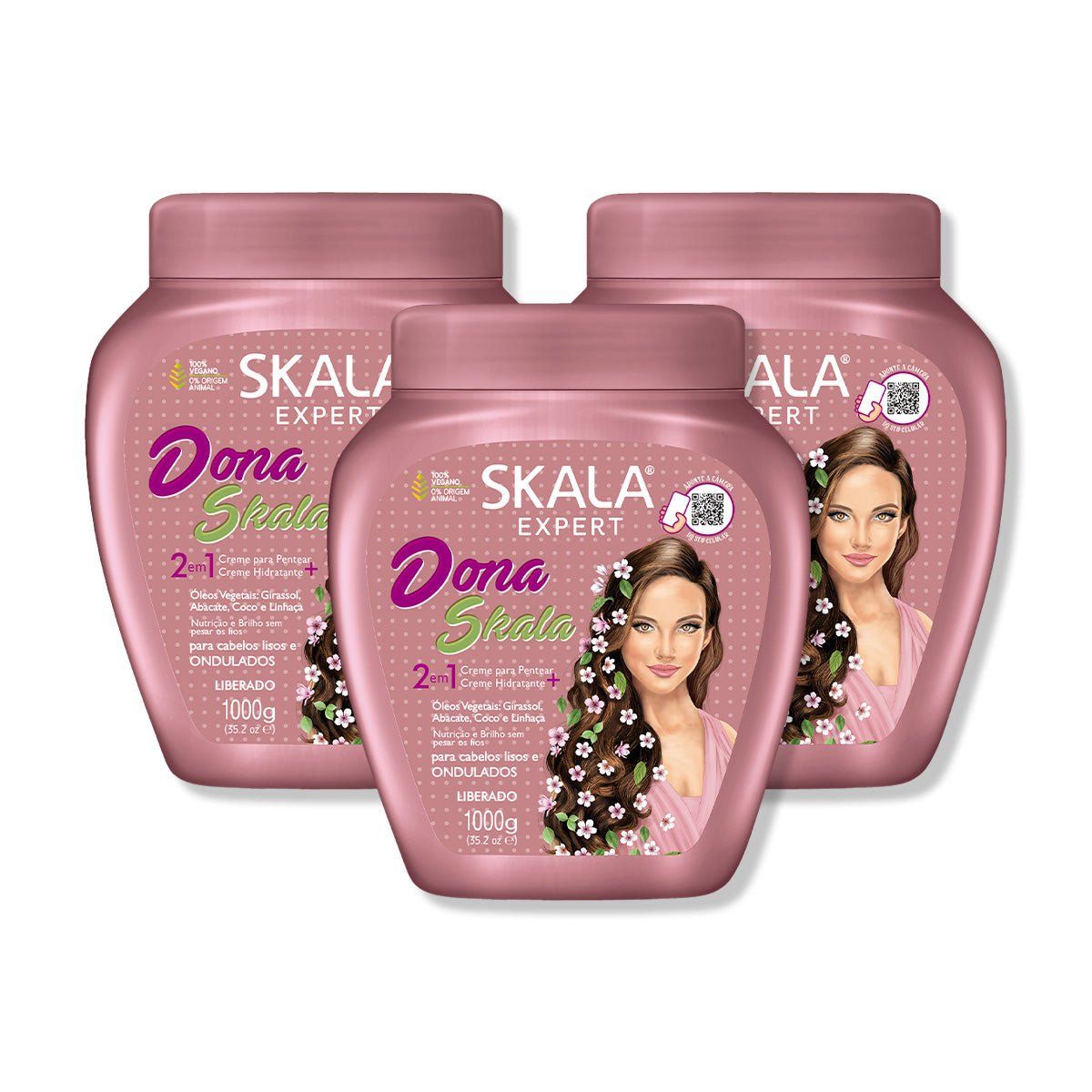 SKALA - CREMA DE TRATAMIENTO DONA SKALA 1000G - SKALA 3 UNID
