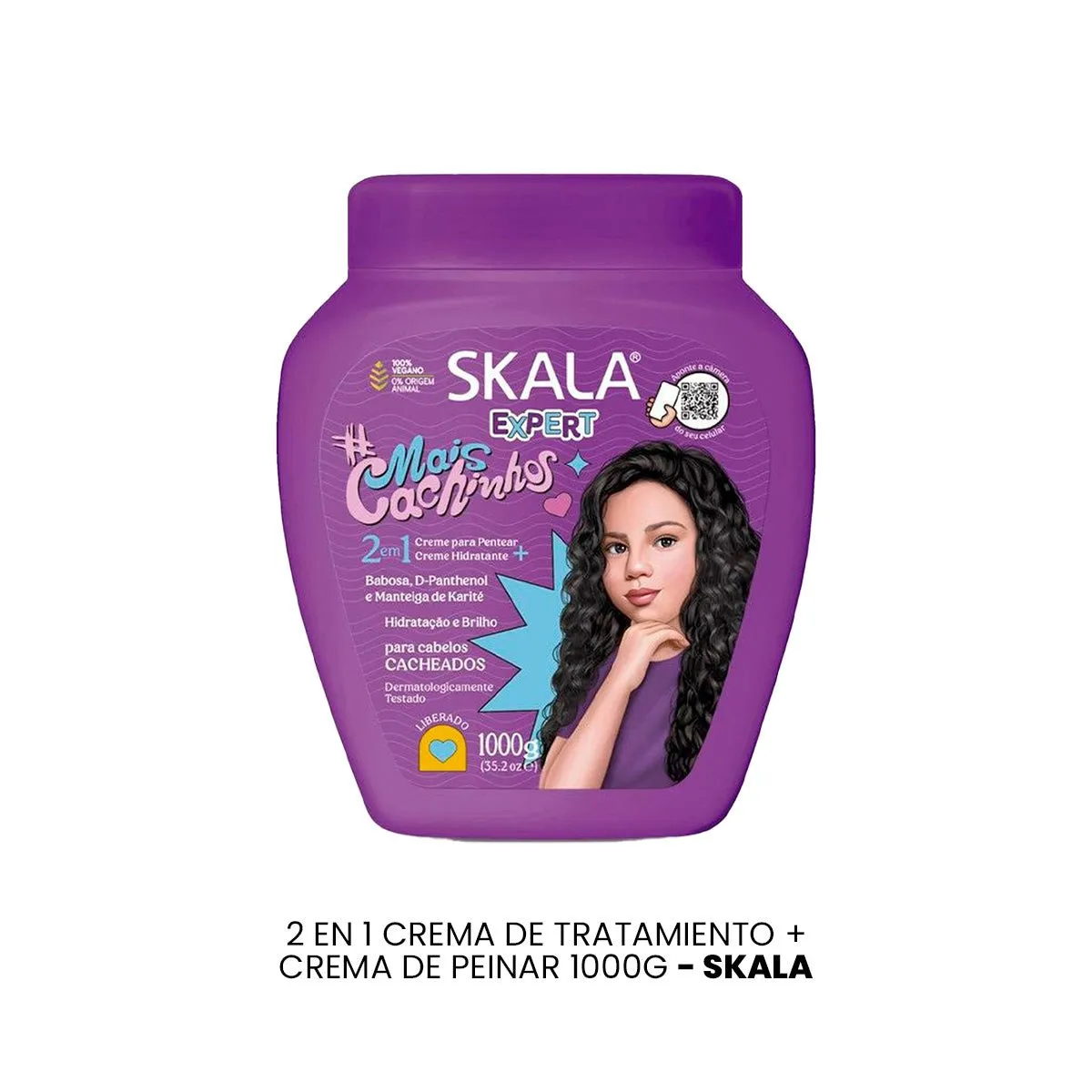 SKALA - CREMA TRATAMIENTO CAPILAR MAIS CACHINHOS SKALA EXPERT 1000G