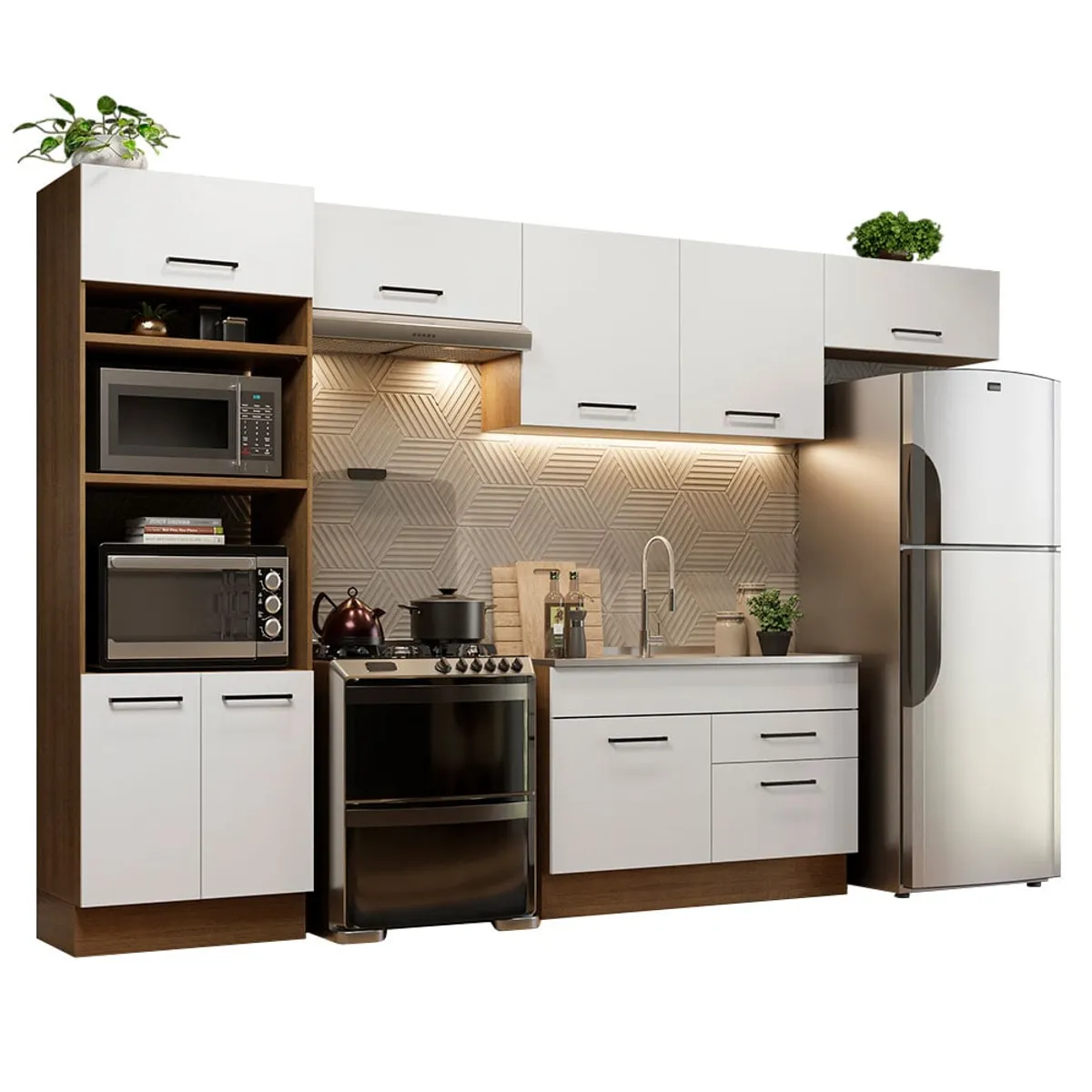 MADESA - Mueble de Cocina Integral Agata 350 cm 01