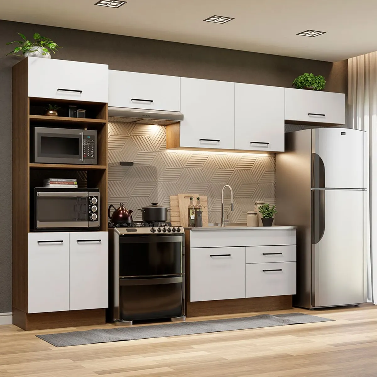 MADESA - Mueble de Cocina Integral Agata 350 cm 01