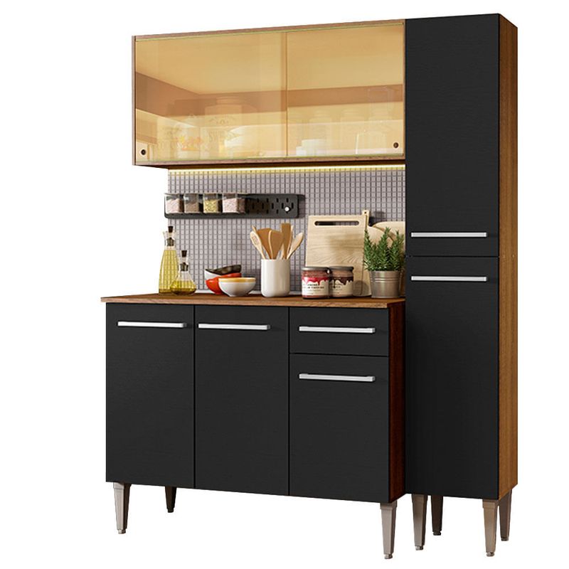 MADESA - Mueble de Cocina Integral Emilly Gold 137 cm