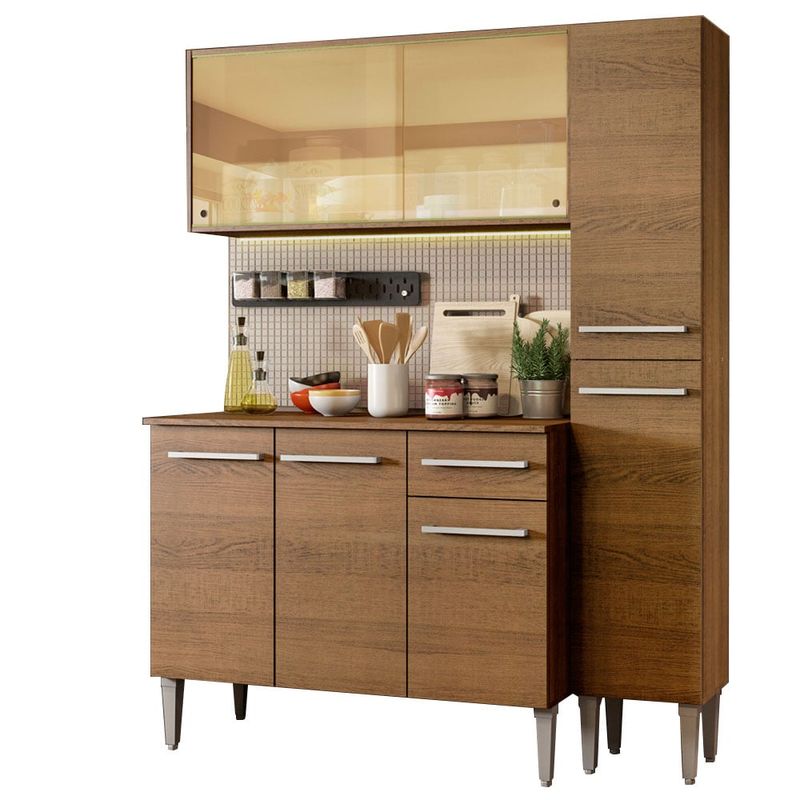 MADESA - Mueble de Cocina Integral Emilly Gold 137 cm