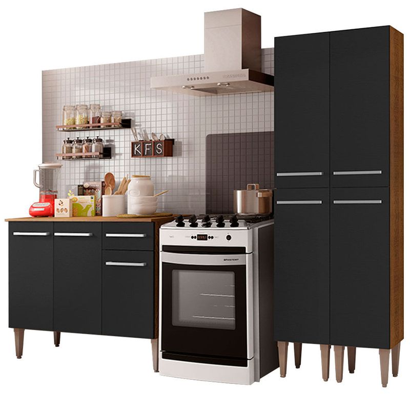 MADESA - Mueble de Cocina Integral Emilly Front 169 cm