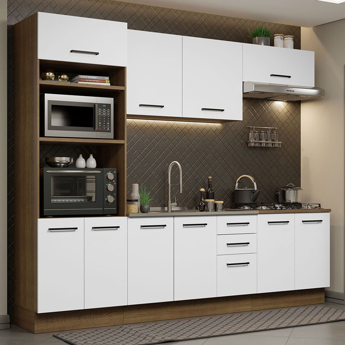 MADESA - Mueble de Cocina Integral Agata 270 cm 01