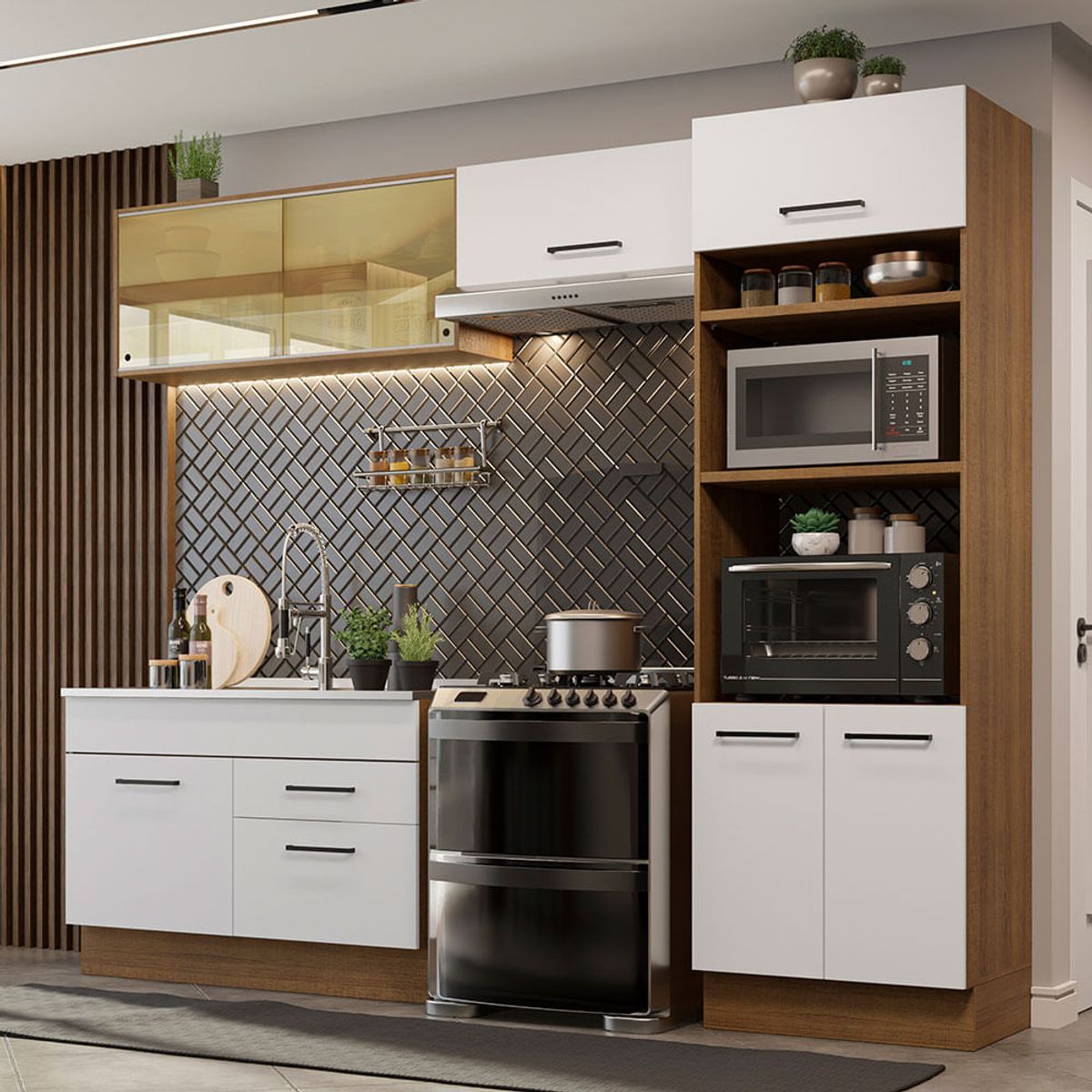 MADESA - Mueble de Cocina Integral Agata 270 cm 05