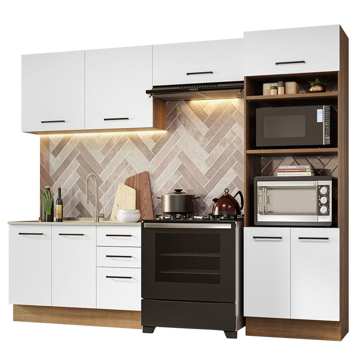 MADESA - Mueble de Cocina Integral Agata 270 cm 08