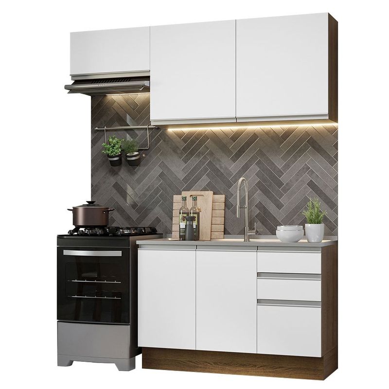 MADESA - Mueble de Cocina Integral Glamy 180 cm 09