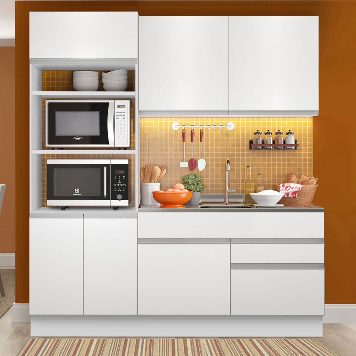 MADESA - Mueble de Cocina Integral Lívia 190 cm