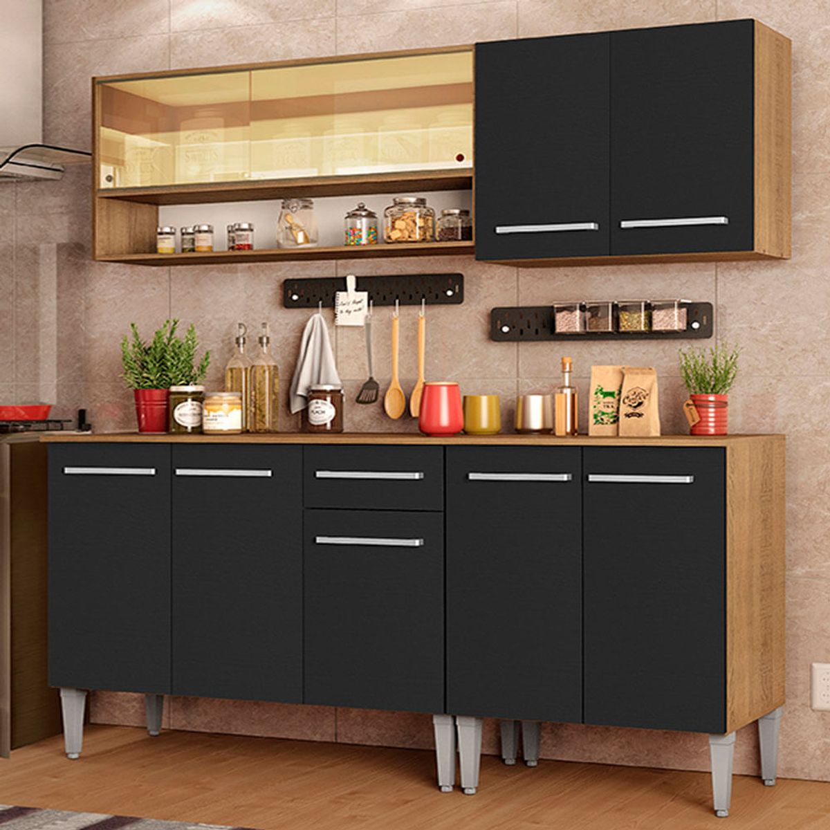 MADESA - Mueble de Cocina Integral Emilly Dance 169 cm
