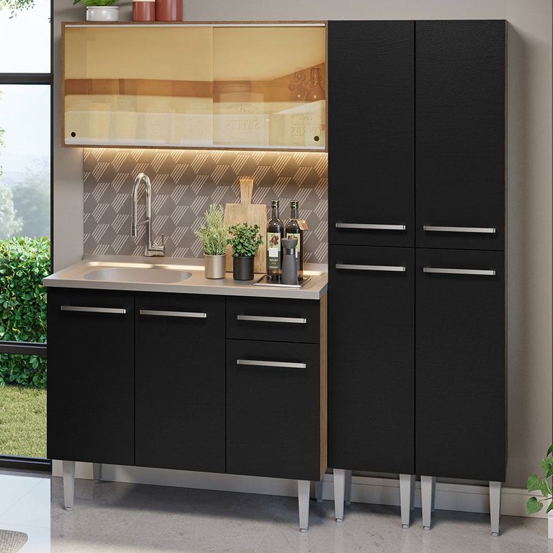 MADESA - Mueble de Cocina Integral Emilly 169 cm - Con Lavadero 12
