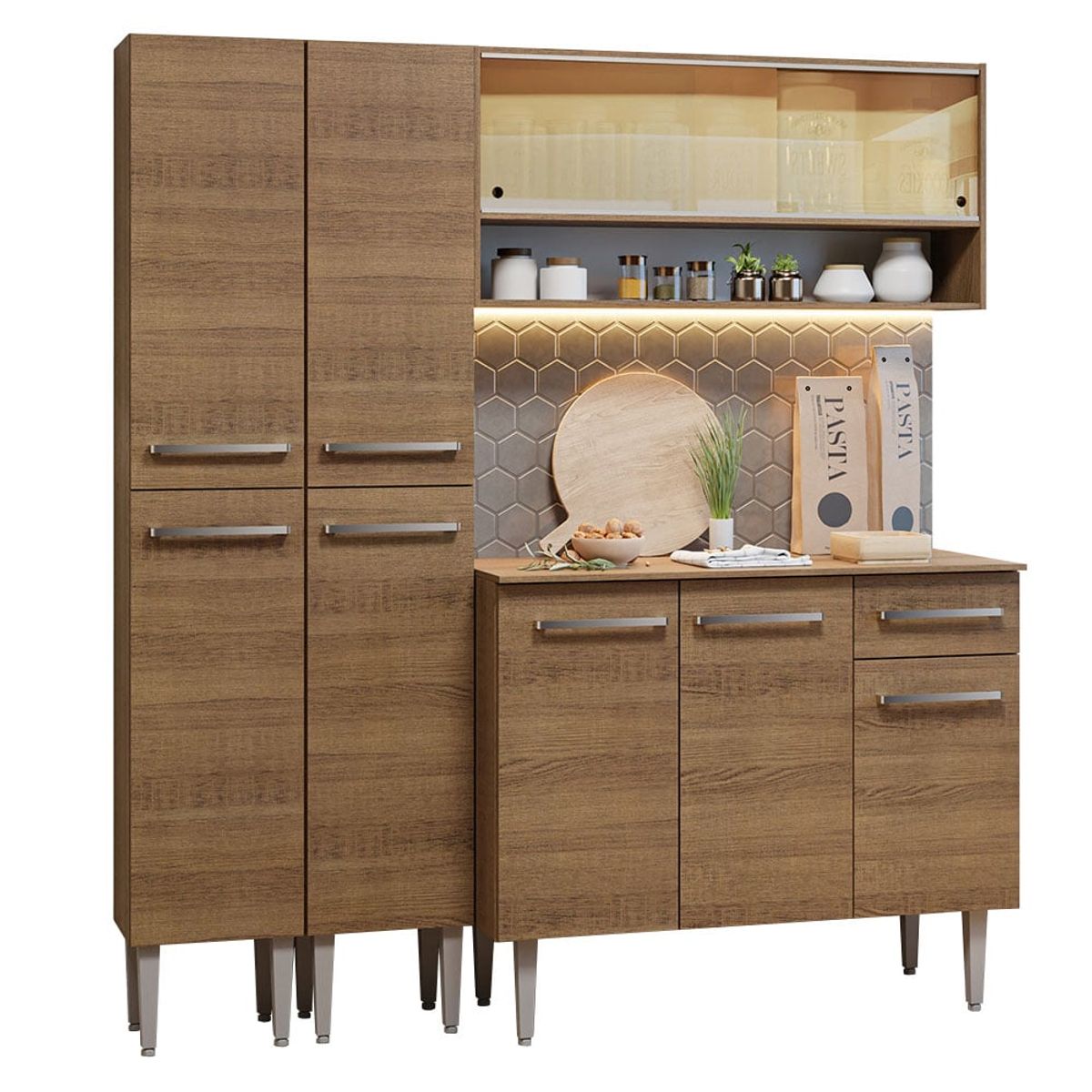 MADESA - Mueble de Cocina Integral Emilly 169 cm 13