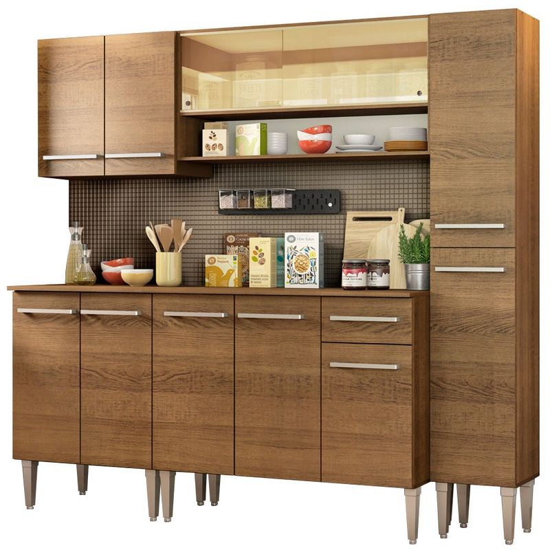 MADESA - Mueble de Cocina Integral Emilly Sky 201 cm
