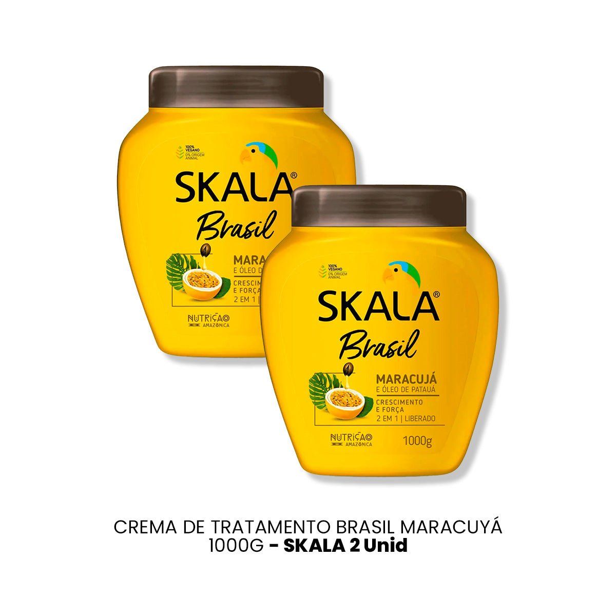 SKALA - CREMA DE TRATAMIENTO BRASIL MARACUYA 1000G - SKALA 2 UNID