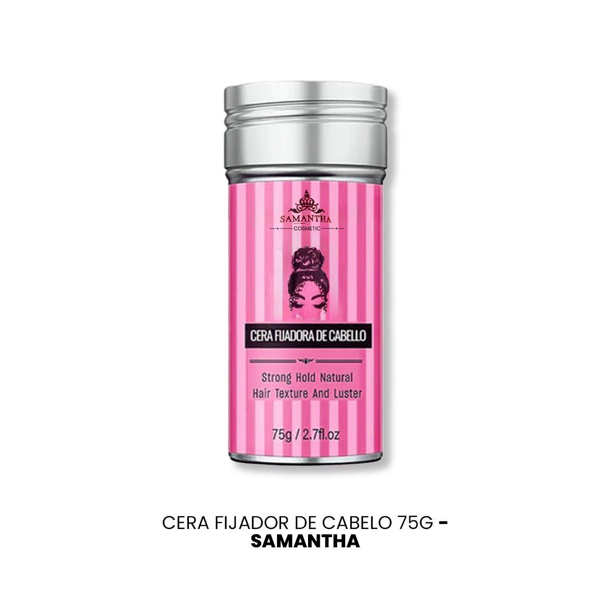 GENERICO - CERA FIJADOR DE CABELO 75G - SAMANTHA