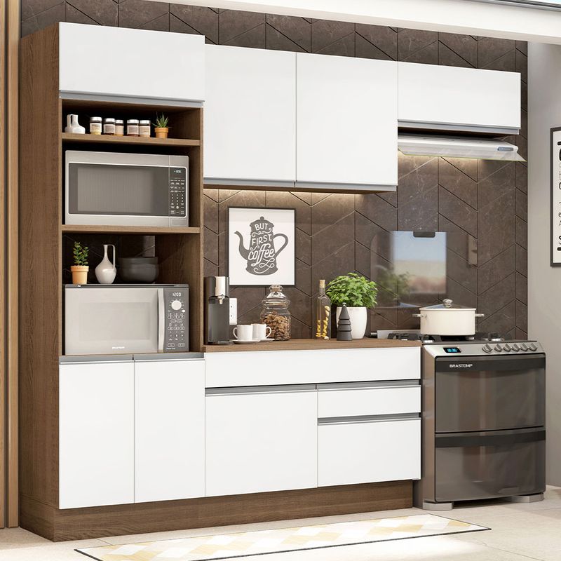 MADESA - Mueble de Cocina Integral Glamy 270 cm - Con Encimera 14