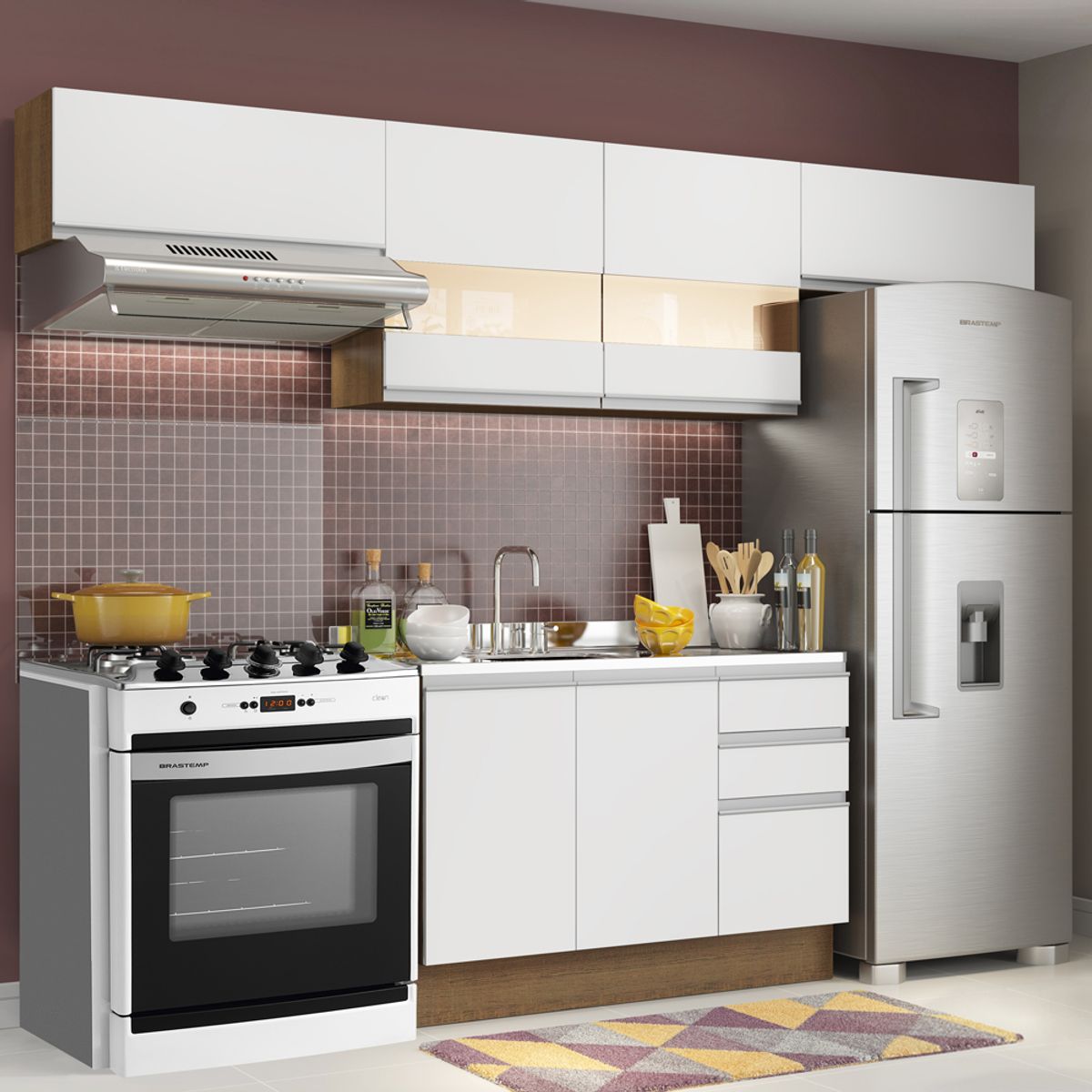 MADESA - Mueble de Cocina Integral Marina 280 cm