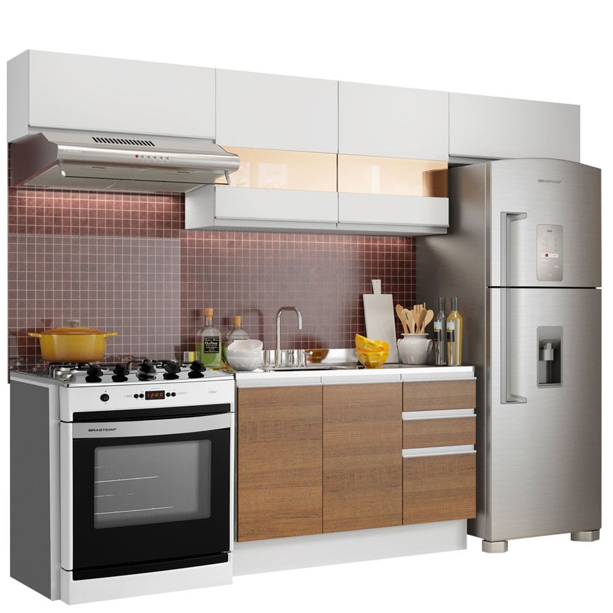 MADESA - Mueble de Cocina Integral Marina 280 cm