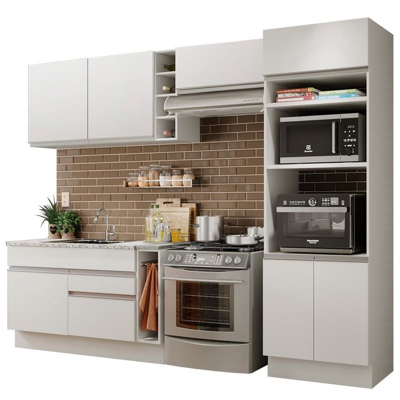 MADESA - Mueble de Cocina Integral Cristal 290 cm 10