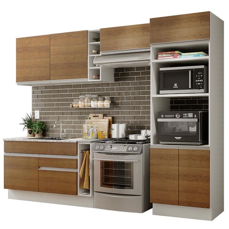 MADESA - Mueble de Cocina Integral Cristal 290 cm 10
