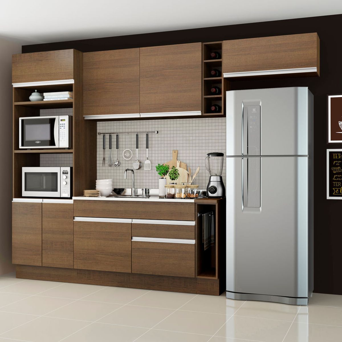 MADESA - Mueble de Cocina Integral Safira 290 cm 04