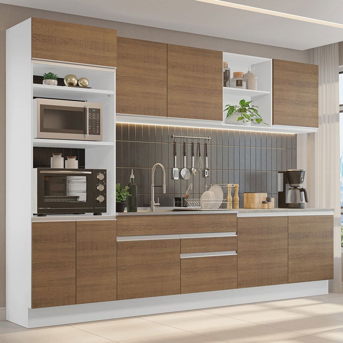 MADESA - Mueble de Cocina Integral Glamy 310 cm 02